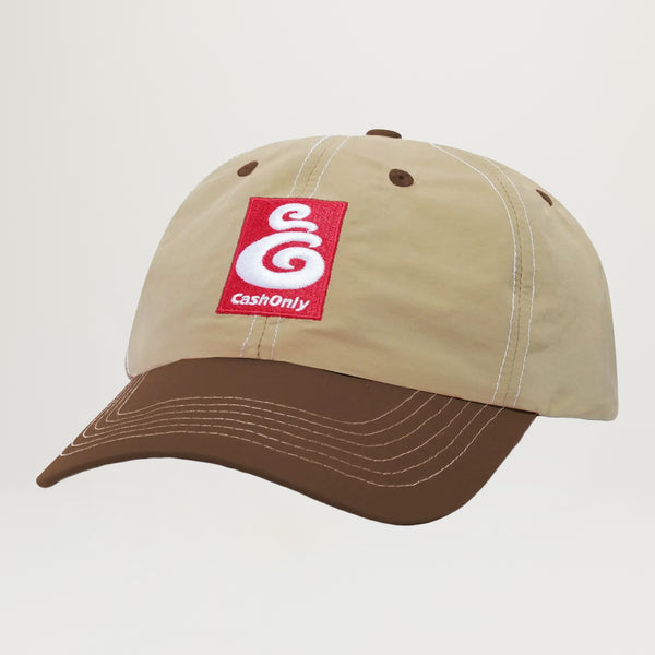 Cash Only Tour 6 Panel Cap (Khaki) - NewYakCity
