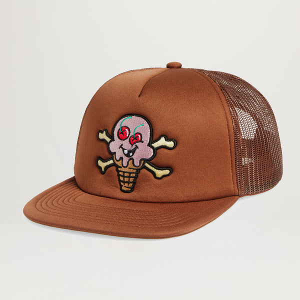 Icecream Cones And Bones Trucker Hat (Assorted Colors) - NewYakCity