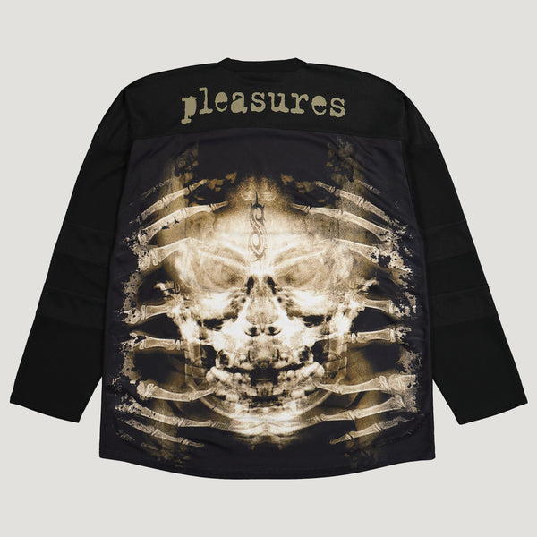 Pleasures X Slipknot X-Ray Hockey Jersey (Black) - NewYakCity
