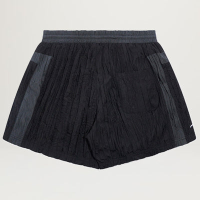 Diet Starts Monday Crinkled Nylon Shorts (Black/Grey)