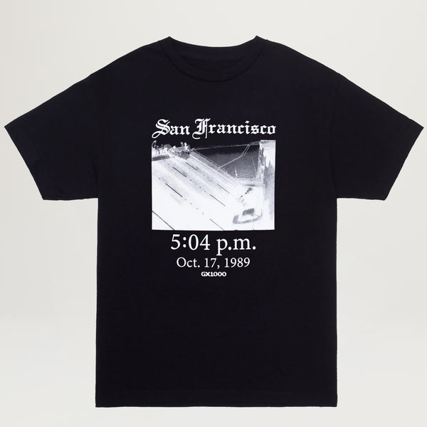 【GX1000】TWIN PEAKS TEE Black GX1000 - Twin Peaks Tee 