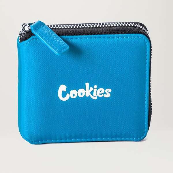 Cookies SF Luxe Satin Nylon Zipper Wallet (Assorted Colors