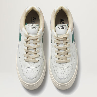 SWC Pearl S-Strike Leather (White/Green) - Sizes 9, 10