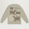 Cold World Frozen Goods Import/Export Tiger L/S Tee (Sand Stone)