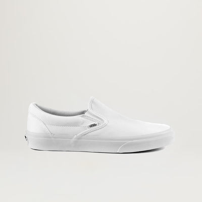 Vans Classic Slip On (True White) - Sizes 5-12