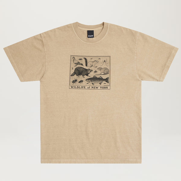 Only NY Wildlife of New York Tee (Oat) - NewYakCity