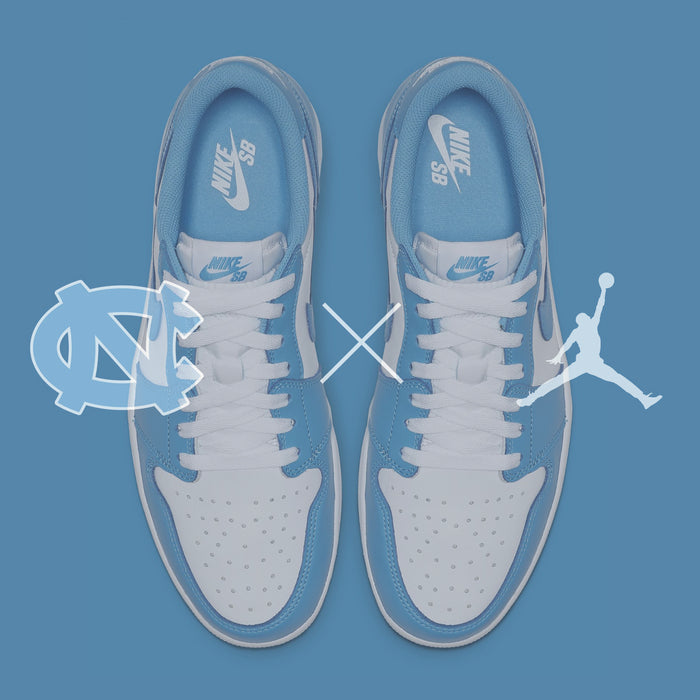 Nike SB X Air Jordan 1 Low “UNC” Raffle