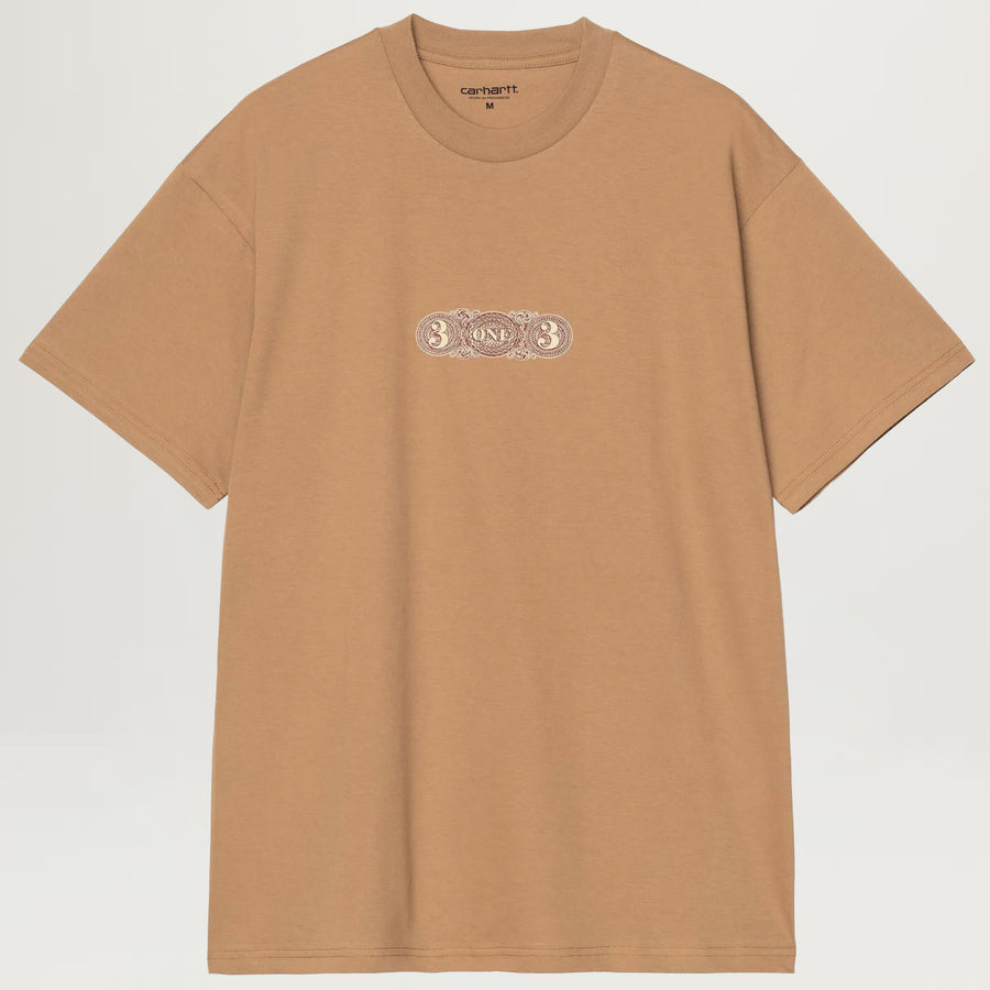 Carhartt WIP 3 One 3 Tee (Peanut)