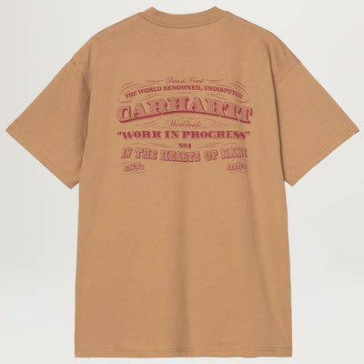 Carhartt WIP 3 One 3 Tee (Peanut)