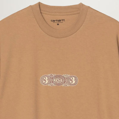 Carhartt WIP 3 One 3 Tee (Peanut)