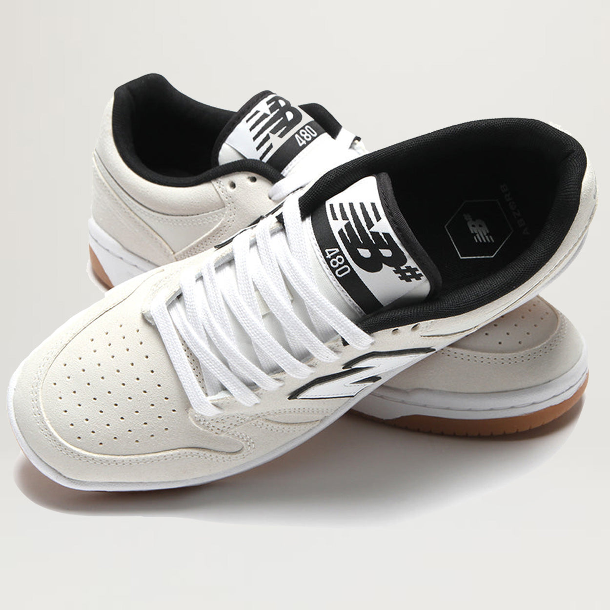 新品 NEW BALANCE NUMERIC 480 NM480SBW New Balance Numeric 480 Black White Gum NM480SBW Men Size | eBay