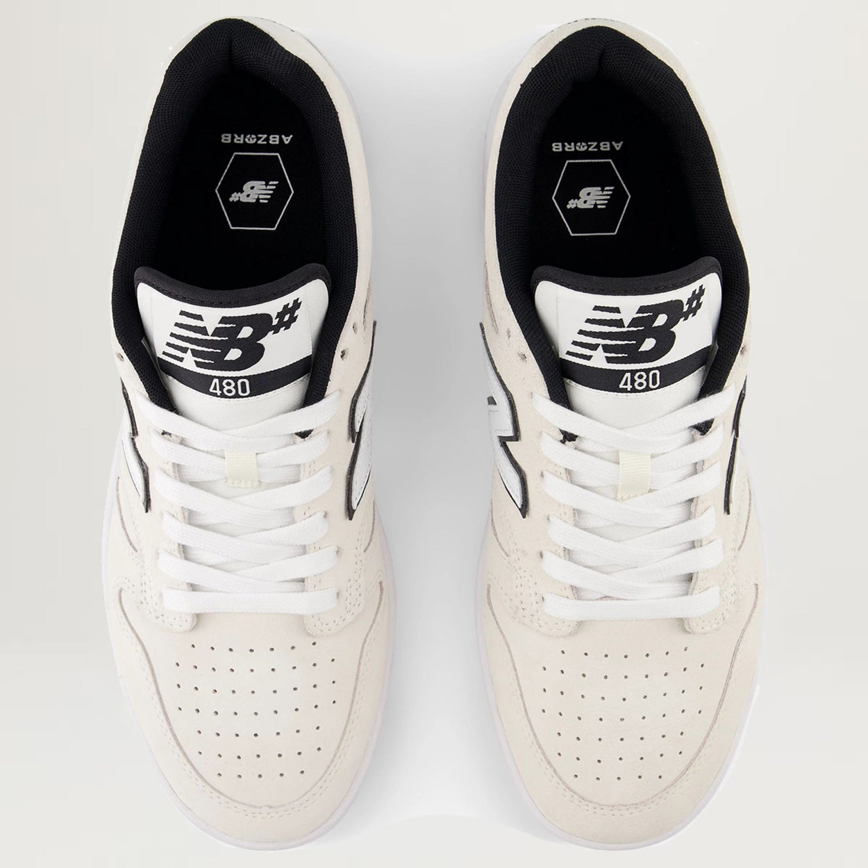 NB Numeric 480 (White/Black) - Size 9.5