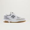 New Balance 550 (White/Slate Grey-Gum) - Sizes 5.5, 6