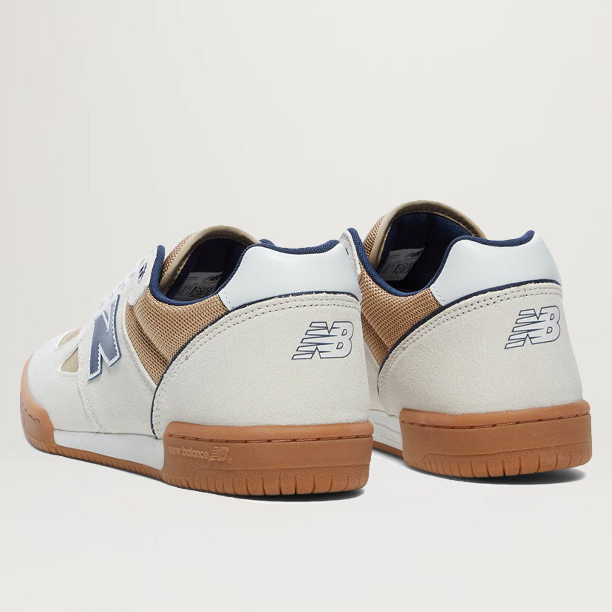 NB Numeric Tom Knox 600 (Sea Salt/Navy) - Size 8, 9.5