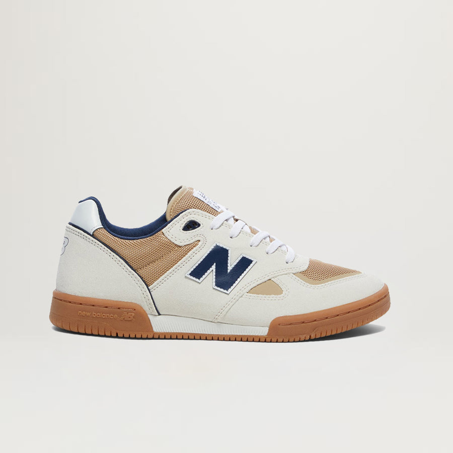 NB Numeric Tom Knox 600 (Sea Salt/Navy) - Size 8