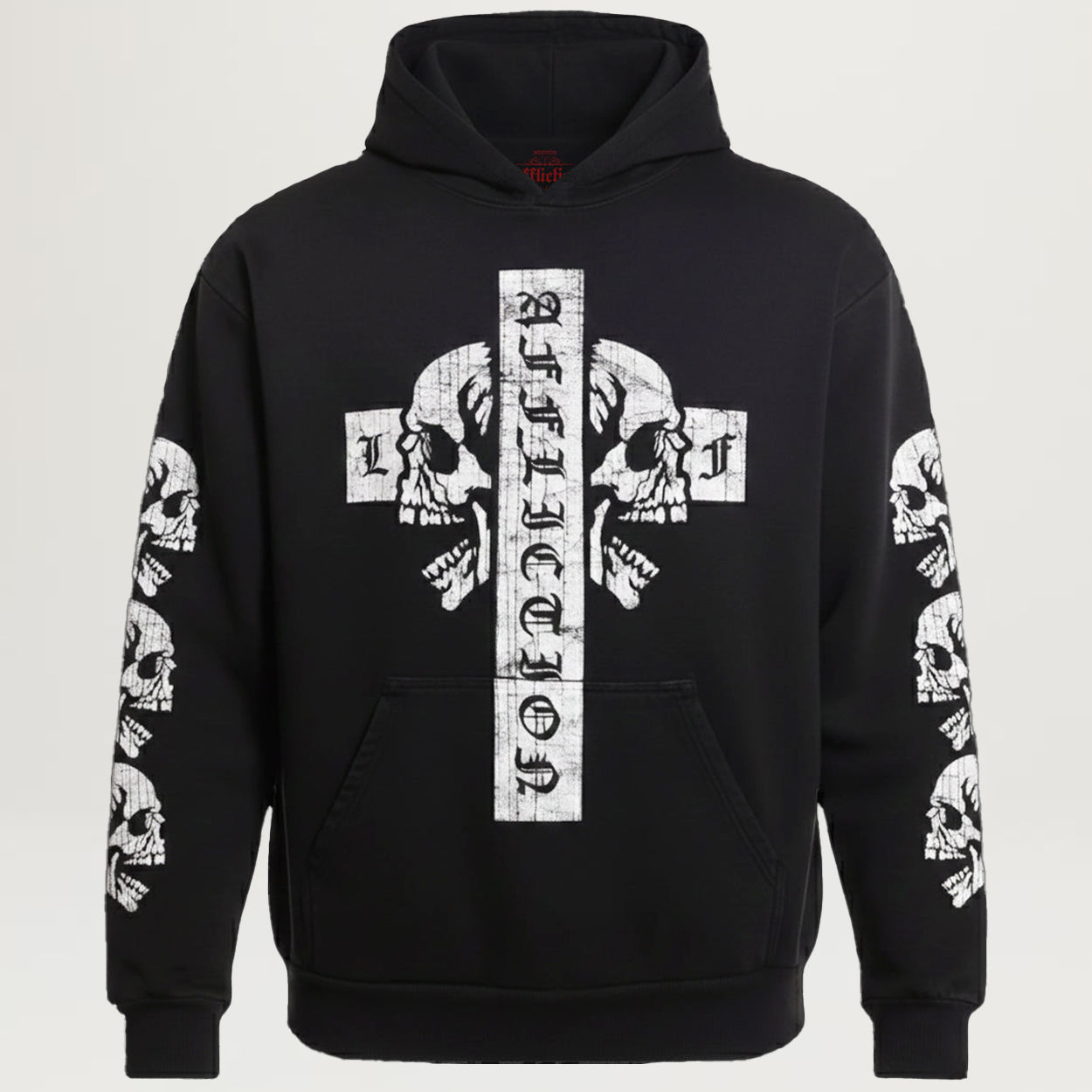 Affliction Free Mind Hoodie (Black Potassium Wash)