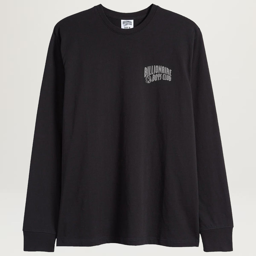 Billionaire Boys Club Arch L/S Tee (Black W/ Grey Print)