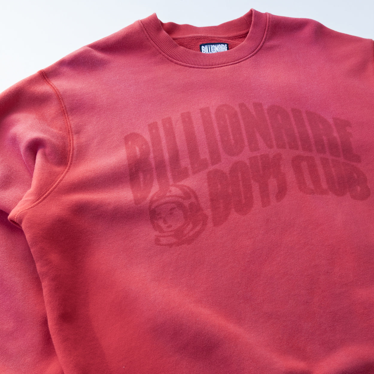Billionaire Boys Club Curve Faded Sweatshirt (Red)