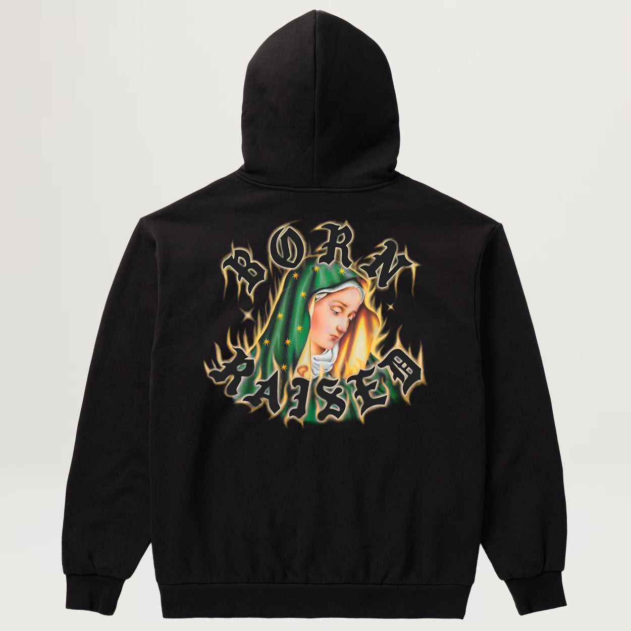 BXR Guadalupe Zip-Up Hoodie (Black)