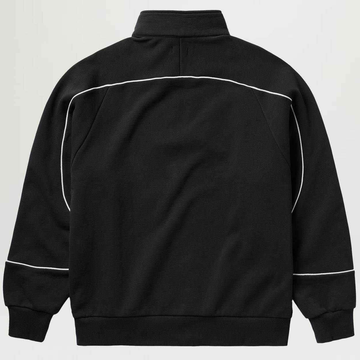 BXR Piped 1/4 Zip Sweater (Black)