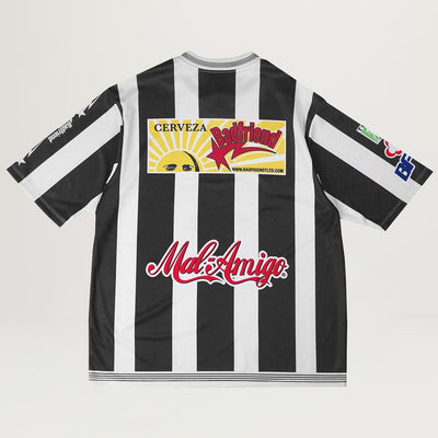 Badfriend Soccer Jersey (Black/White)