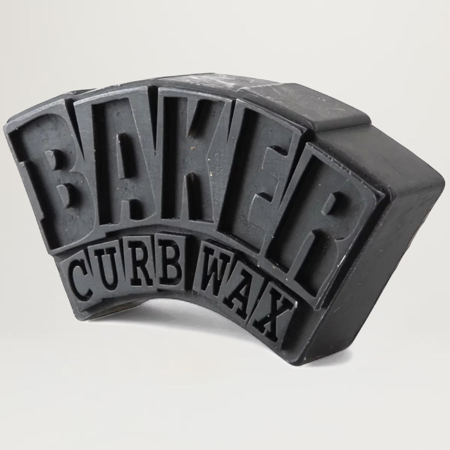 Baker Arch Logo Curb Wax (Black)
