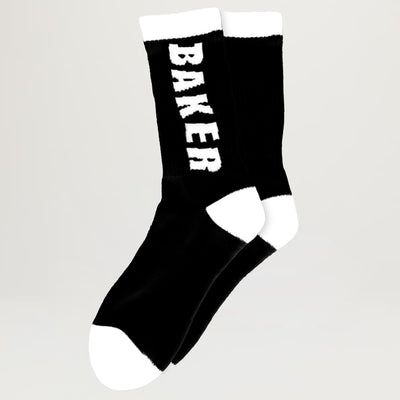 Baker Letters Sock (Assorted Colors)