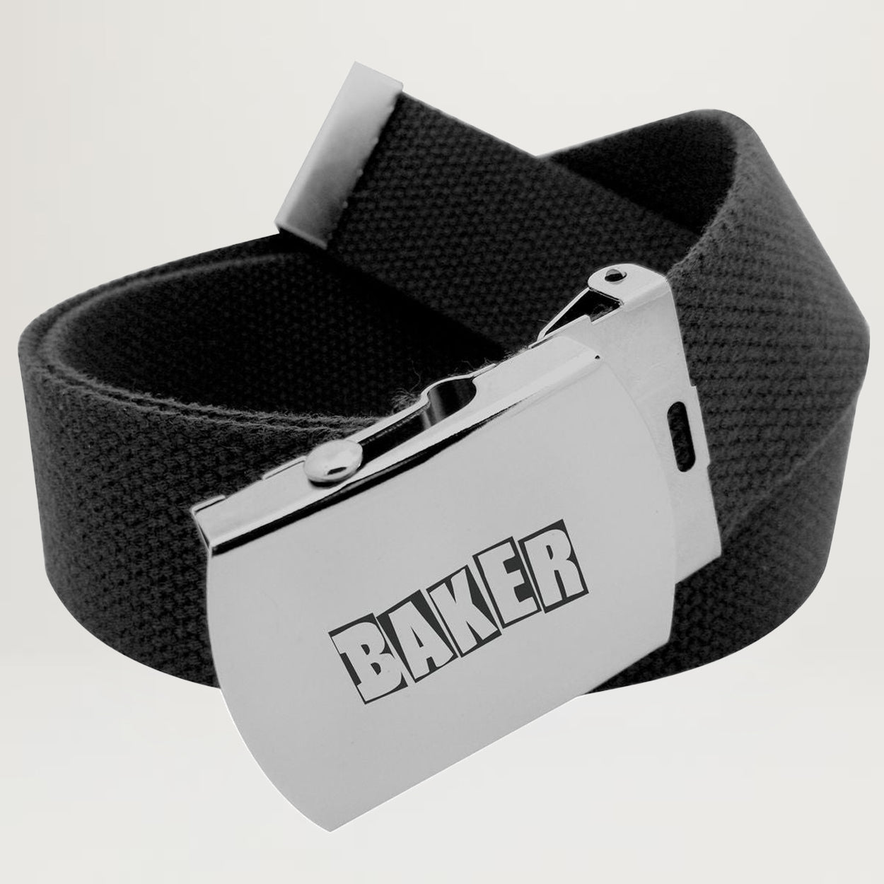 Baker Logo Web Belt (Black)