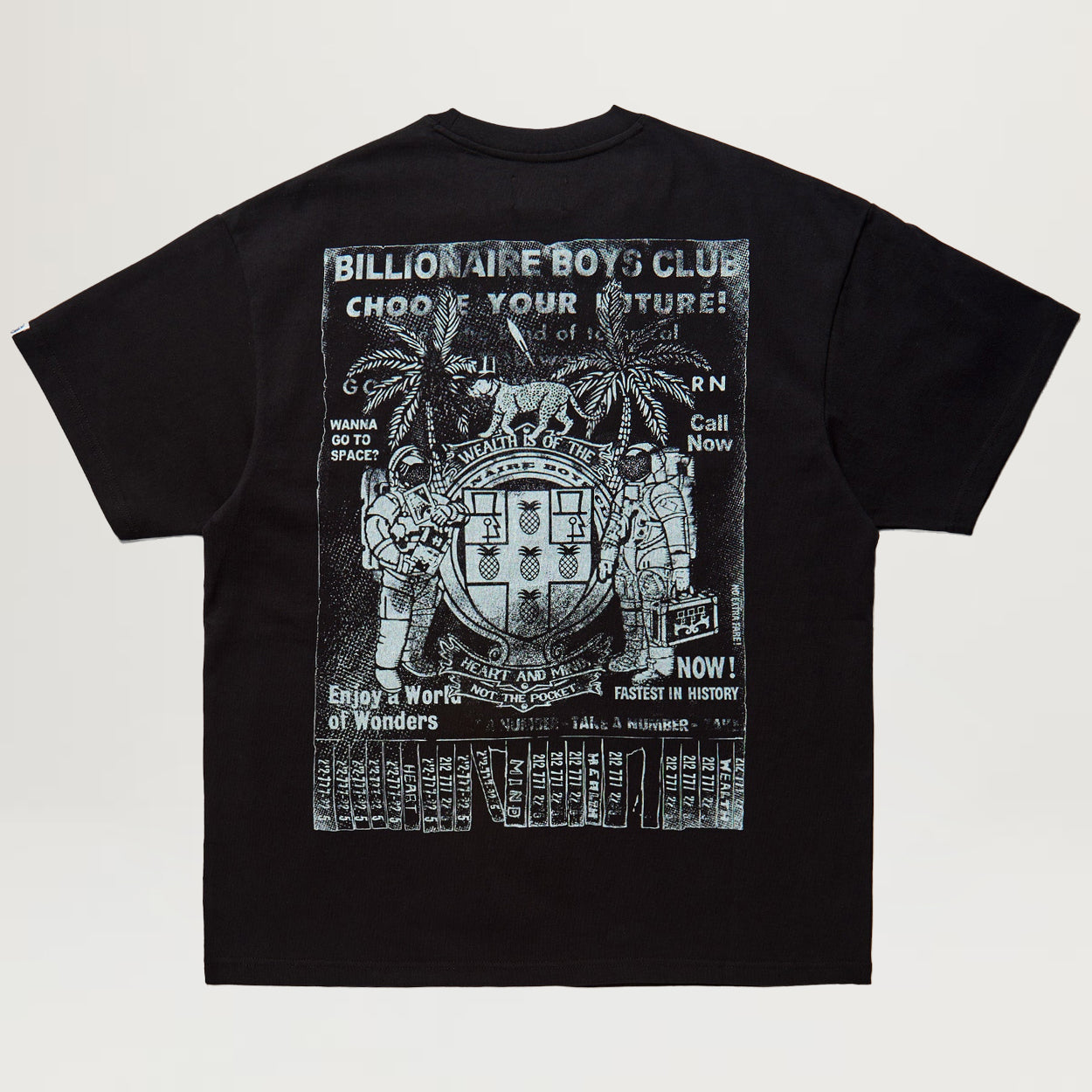 Billionaire Boys Club Call Now Tee (Black)