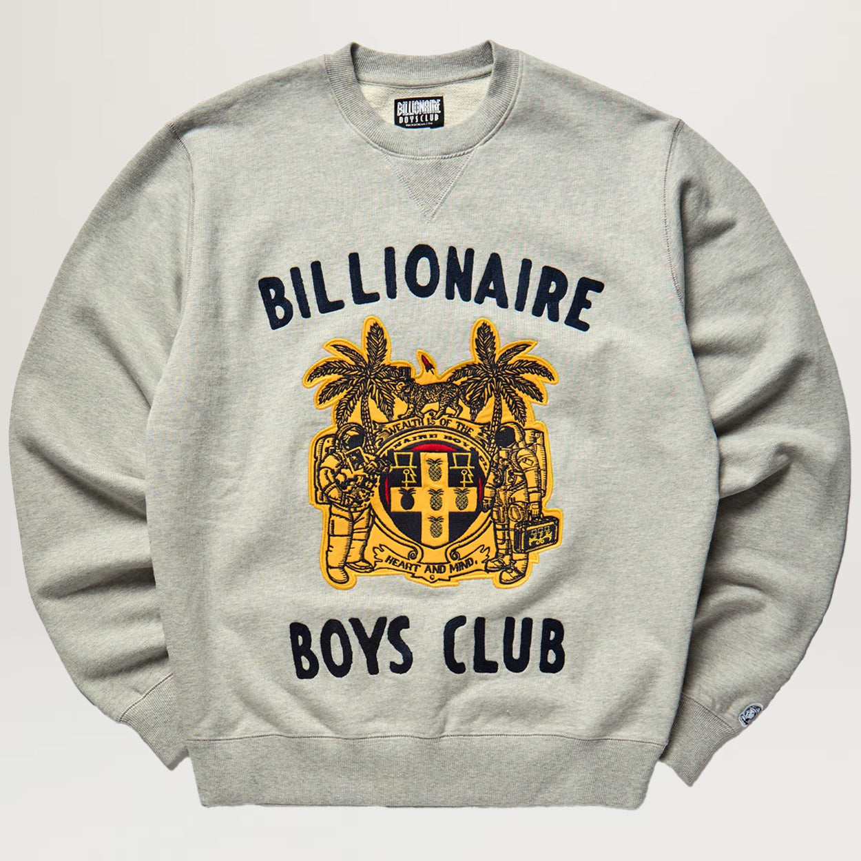 Billionaire Boys Club Crest Fleece (Heather Grey)
