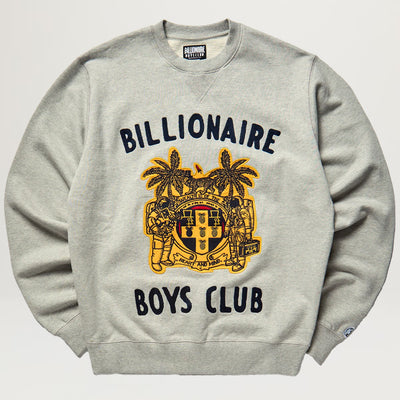 Billionaire Boys Club Crest Fleece (Heather Grey)