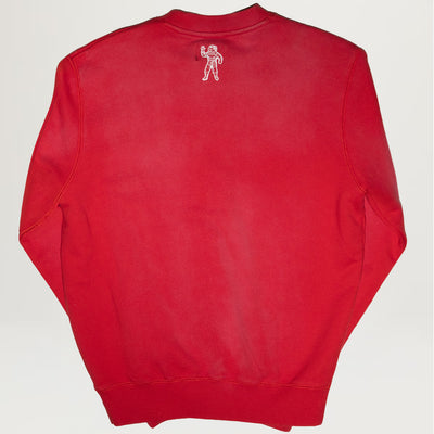Billionaire Boys Club Curve Faded Sweatshirt (Red)