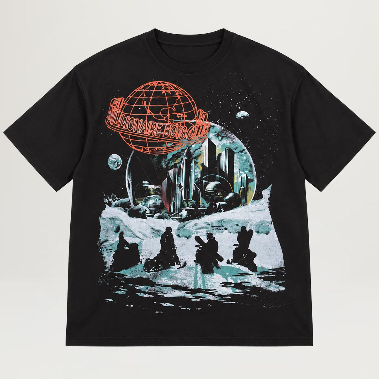 Billionaire Boys Club Snowglobe Knit Tee 'Oversizes Fit' (Black)