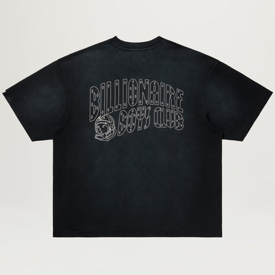 Billionaire Boys Faded Helmet Knit Tee (Black)