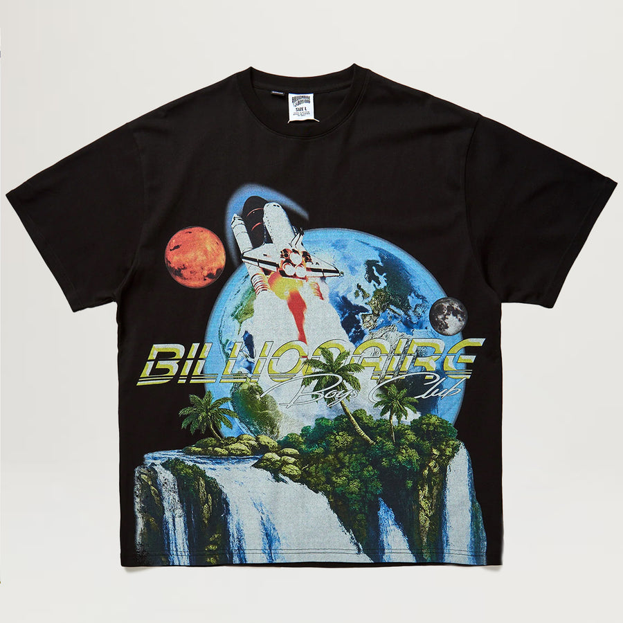 Billionaire Boys Waterfall Knit Tee (Black)
