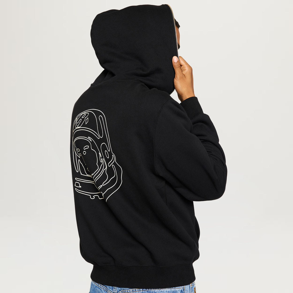 Billionaire Boys Club Small Curve Zip (Black)