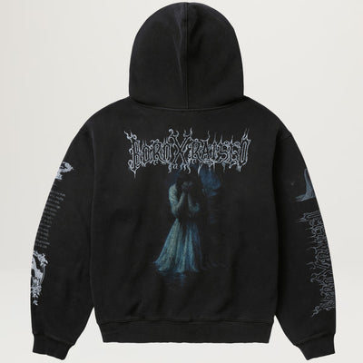 Born X Raised Llorona Zip Up Hoodie (Black)