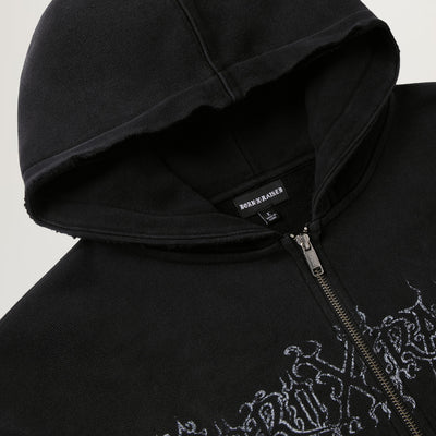 Born X Raised Llorona Zip Up Hoodie (Black)