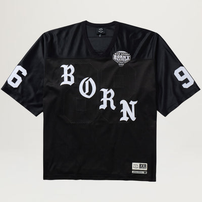 Born X Raised Paranoia Football Jersey (Black)