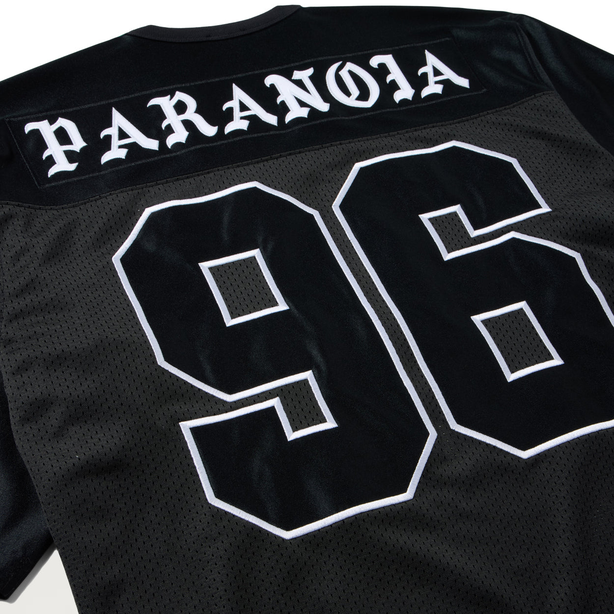 Born X Raised Paranoia Football Jersey (Black)