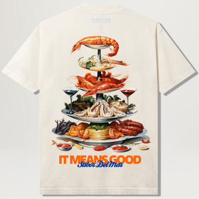 Bueno Mariscos Tee (Cream)