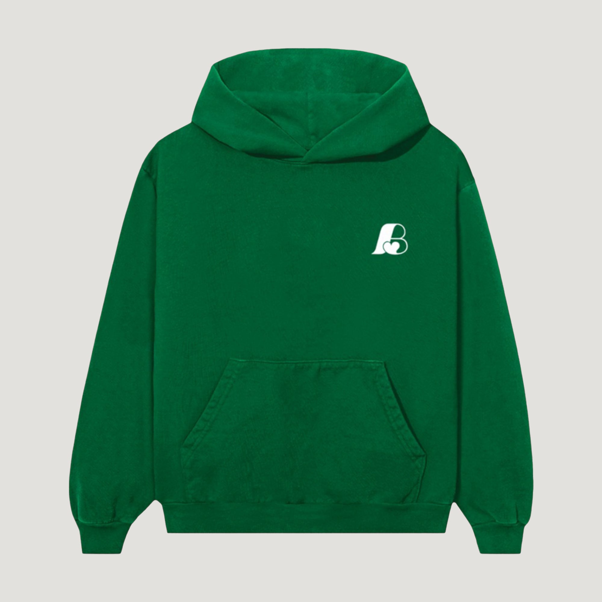 Bueno B Logo Hoodie (Forest Green)