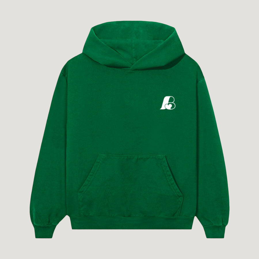 Bueno B Logo Hoodie (Forest Green)