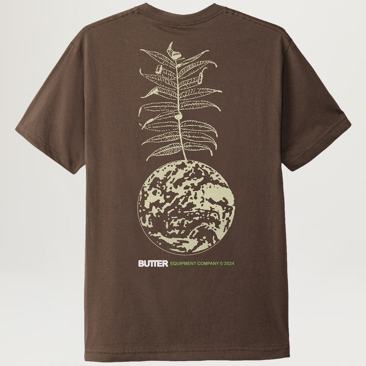 Butter Goods Earth Tee (Brown) - NewYakCity
