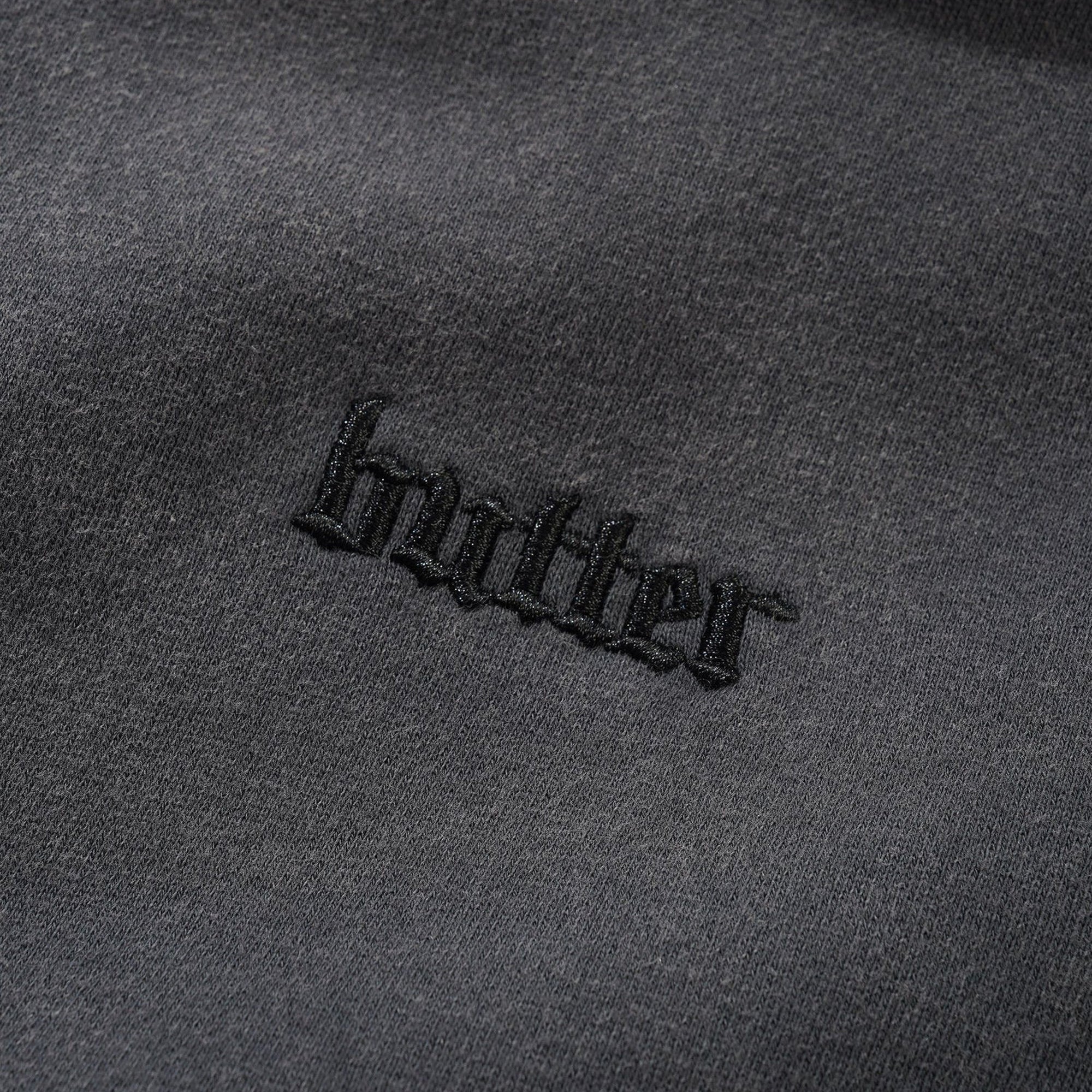 Butter Goods X Miles Davis Thanks Zip-Thru Hoodie (Charcoal)