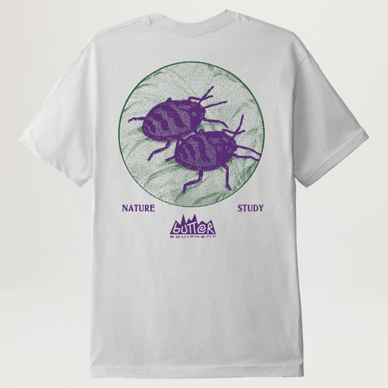 【BUTTER GOODS】INK TEE / CEMENT Butter Goods Nature Study Tee (Cement) - NewYakCity