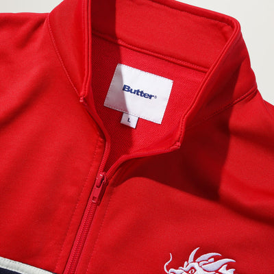 Butter Goods Dragon Tricot Jacket (Red)