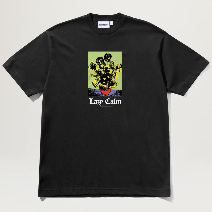 Butter Goods Lazy Calm Tee (Black)