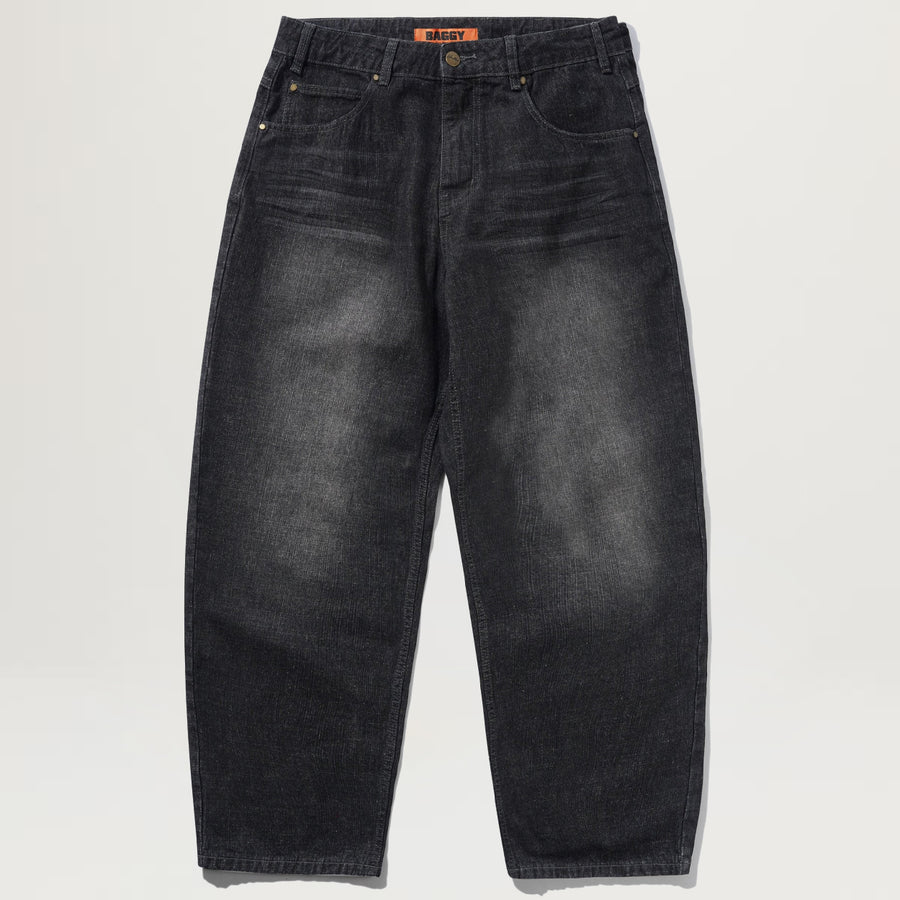 Butter Goods Scorpion Stitch Denim Jeans (Slub Black)