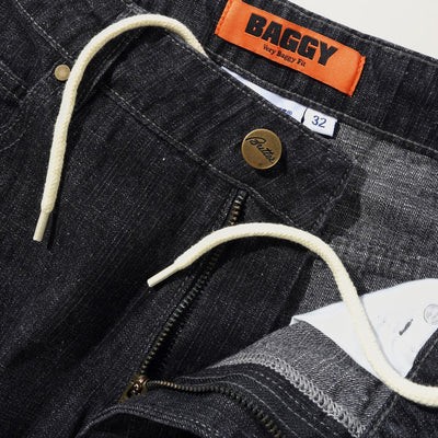 Butter Goods Scorpion Stitch Denim Jeans (Slub Black)